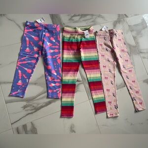 Crewcuts 3 pairs leggings